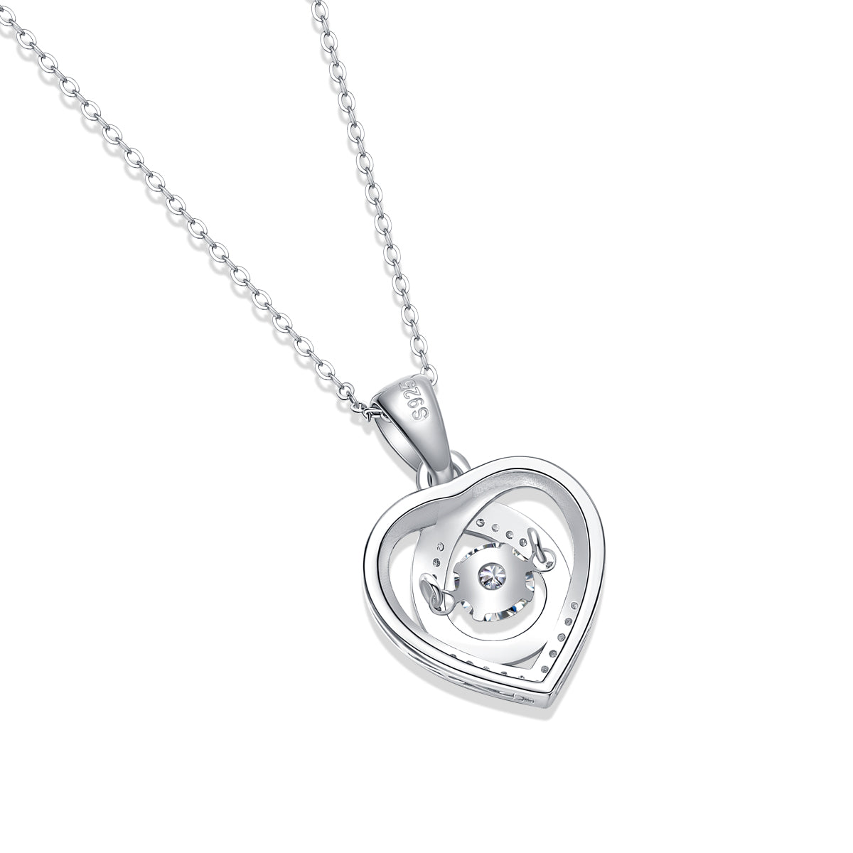 Moissanite Diamond Pendant Necklace | S925 Silver