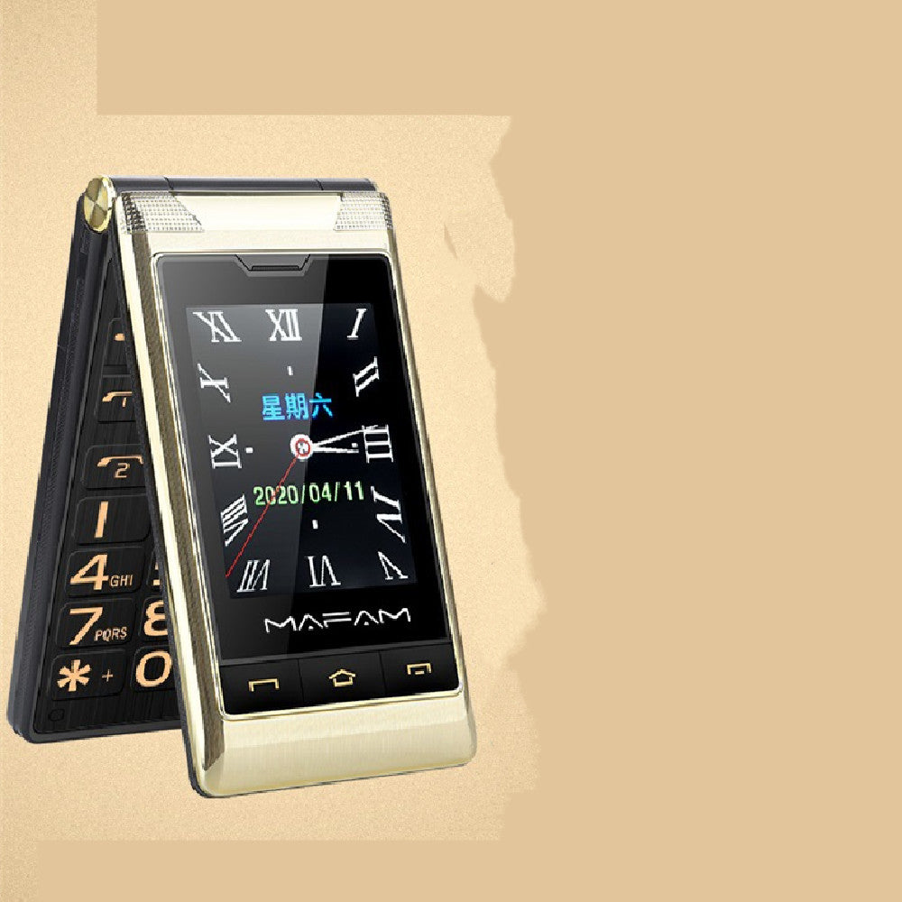 Dual Screen Flip Phone – 5900mAh | Dual SIM | 2G & 4G | Senior-Friendly