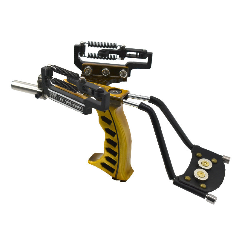 High-Precision Stainless Steel Slingshot with Laser