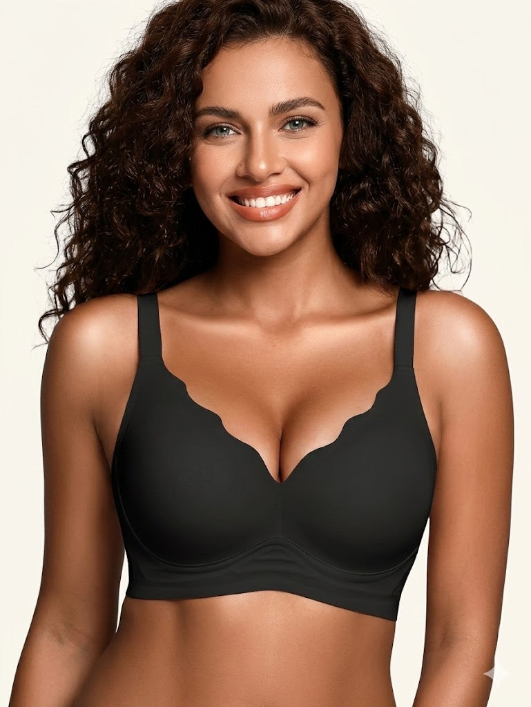 Jelly Support Wireless Bra – Seamless, Padded & All-Day Comfort