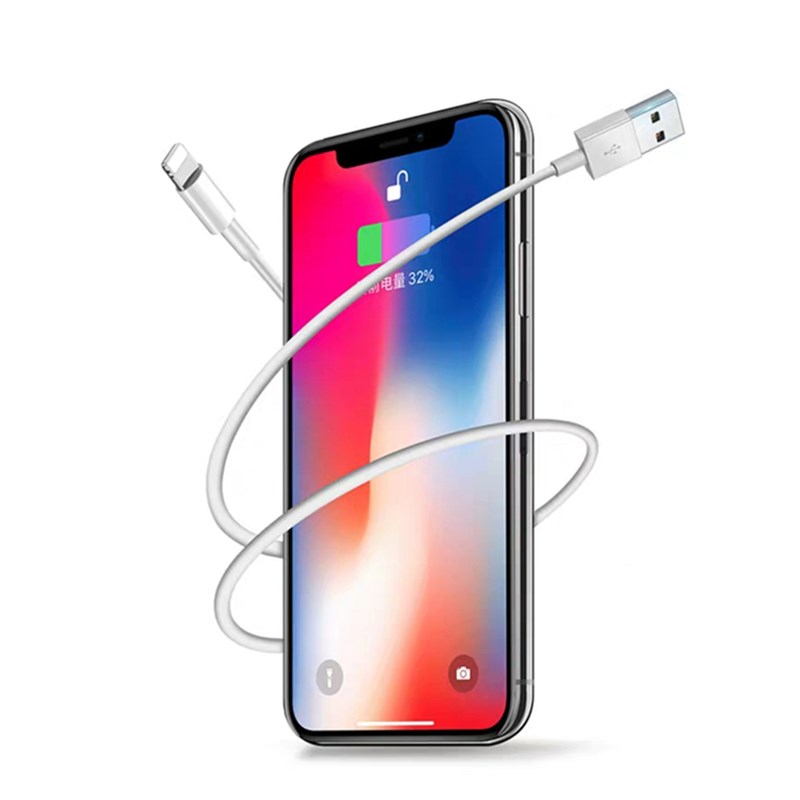 Lightning Fast Charge Cable for iPhone – White | 1m & 2m