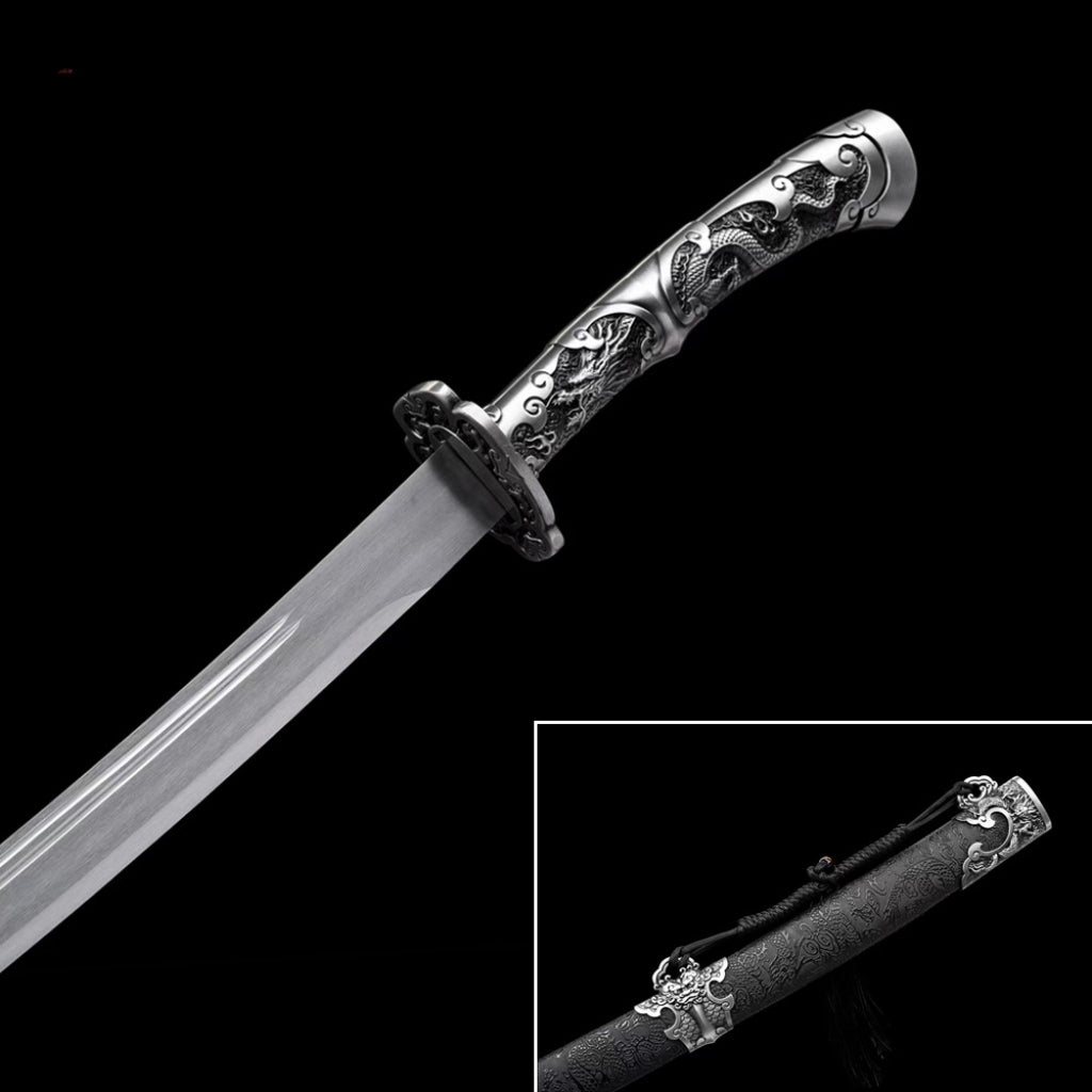 Linglong Green Blade Xiuchun Dao – High Manganese Steel Practice Sword