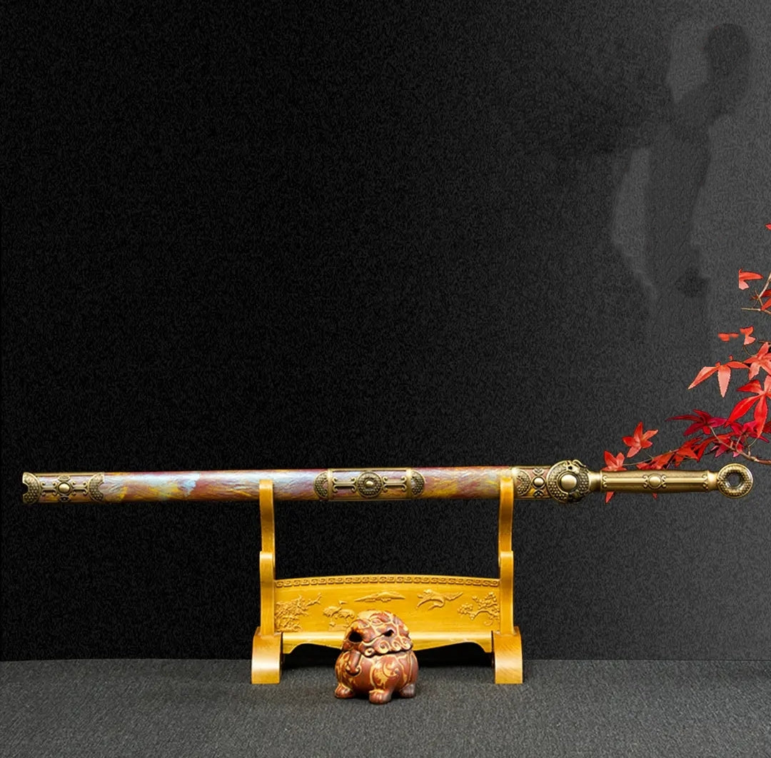 Jinsheng Precious Sword — 65 Manganese Steel, Collector's Grade