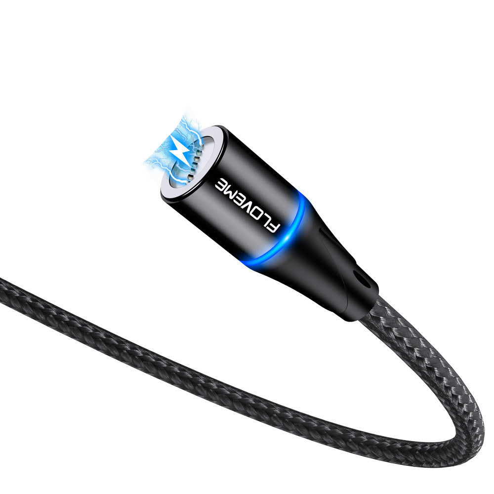 3-in-1 Magnetic Fast Charge Cable – iPhone, Android & Type-C | 1m & 2m