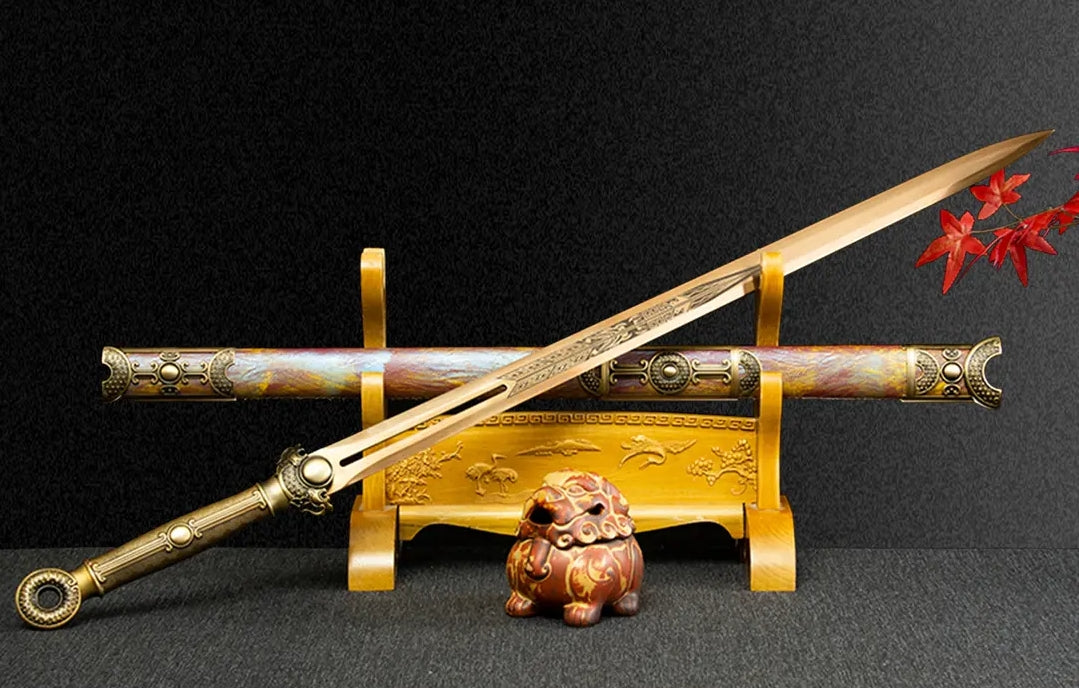 Jinsheng Precious Sword — 65 Manganese Steel, Collector's Grade