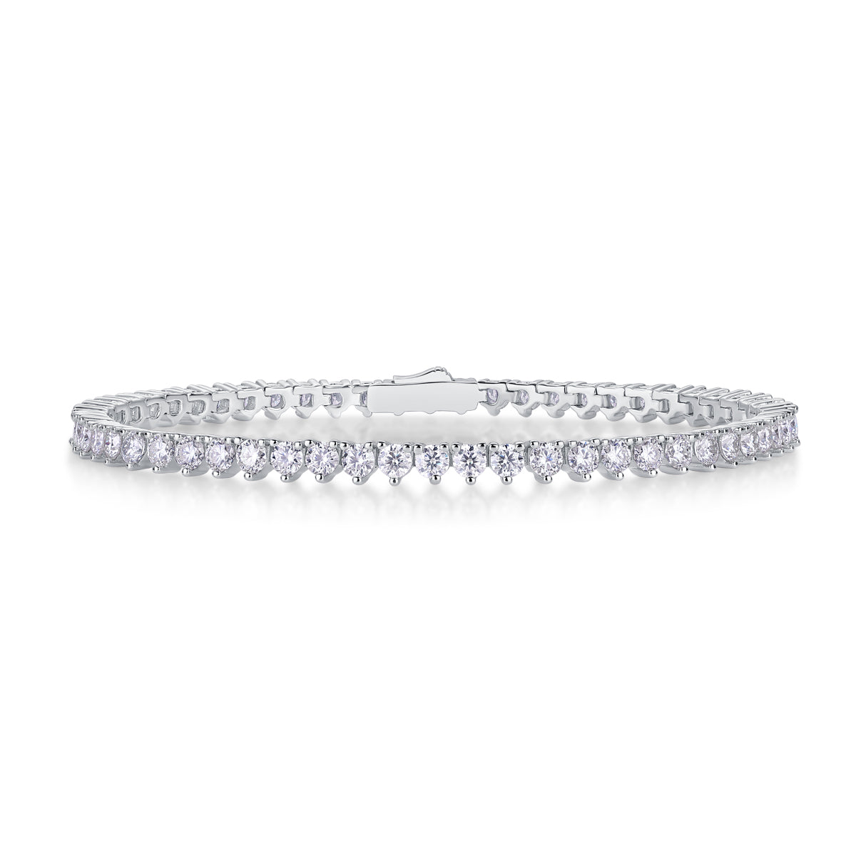 Moissanite Diamond S925 Silver Bracelet – Luxury Fine Jewellery