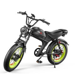 C93 Dual-Drive Electric Bike – 48V 2000W Motor, 23Ah Battery, 55–70KM Range