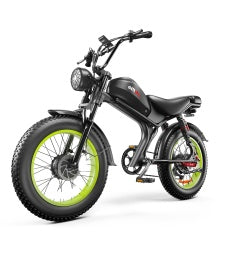 C93 Dual-Drive Electric Bike – 48V 2000W Motor, 23Ah Battery, 55–70KM Range