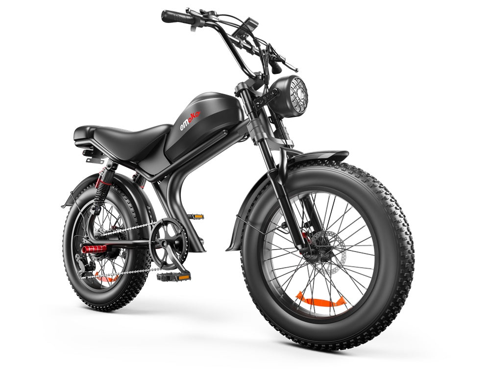 C93 Dual-Drive Electric Bike – 48V 2000W Motor, 23Ah Battery, 55–70KM Range