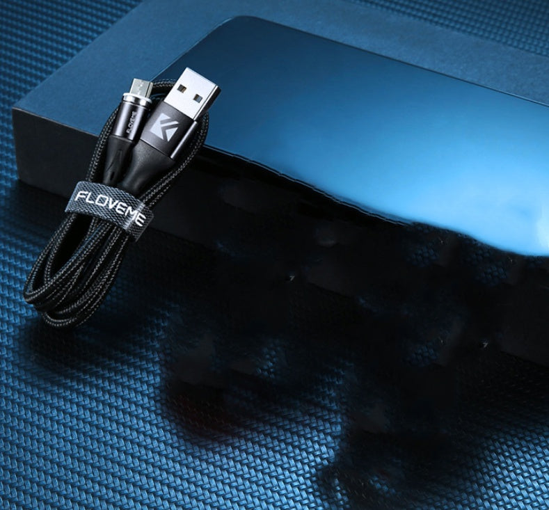 3-in-1 Magnetic Fast Charge Cable – iPhone, Android & Type-C | 1m & 2m