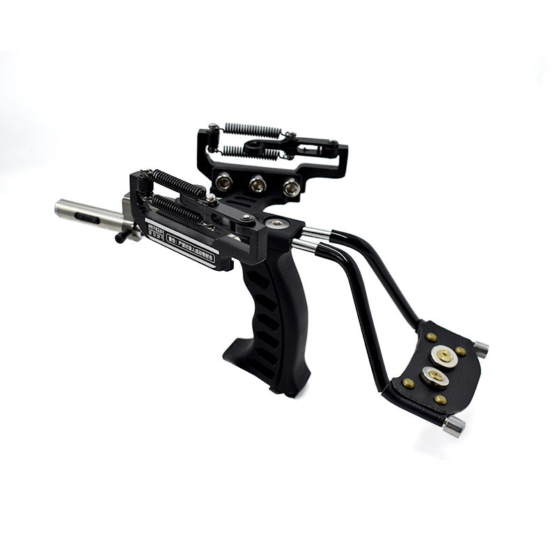 High-Precision Stainless Steel Slingshot with Laser