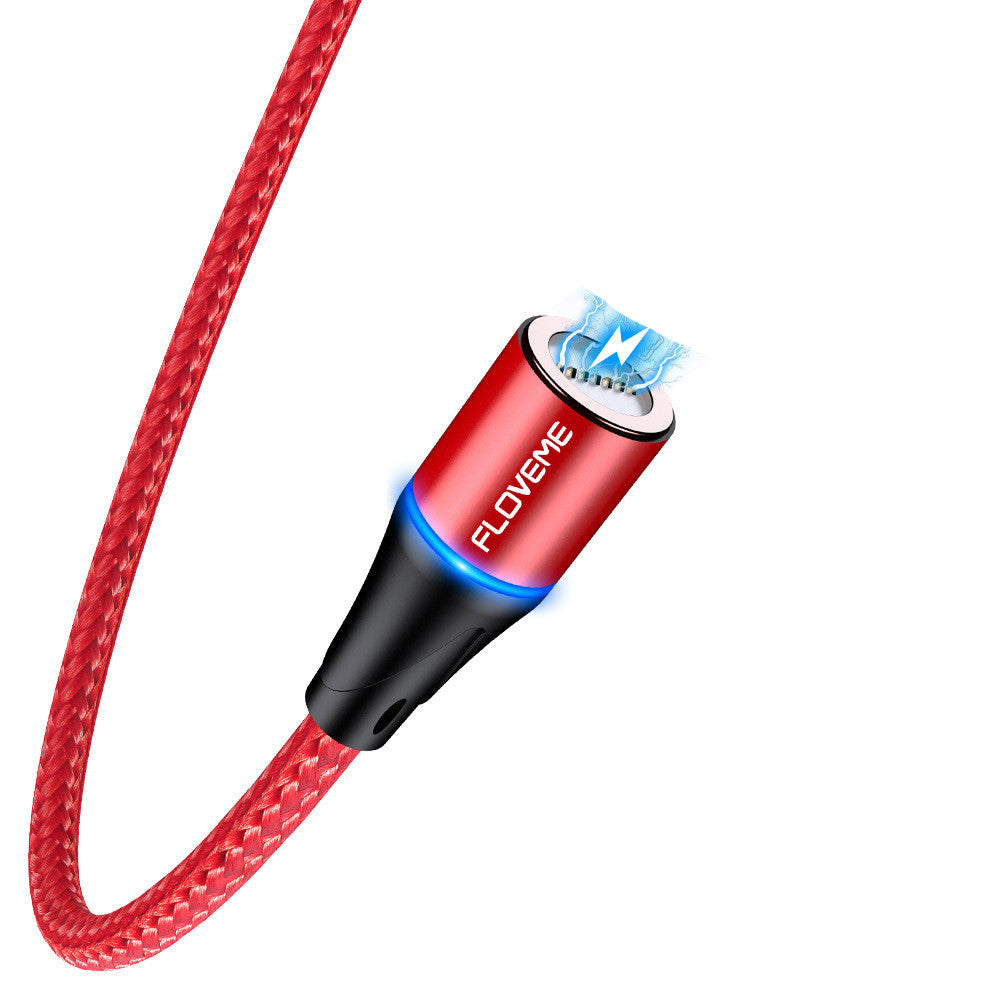 3-in-1 Magnetic Fast Charge Cable – iPhone, Android & Type-C | 1m & 2m