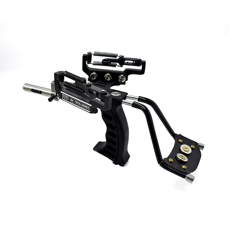 High-Precision Stainless Steel Slingshot with Laser