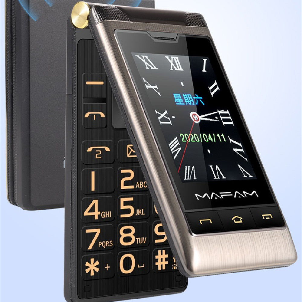 Dual Screen Flip Phone – 5900mAh | Dual SIM | 2G & 4G | Senior-Friendly
