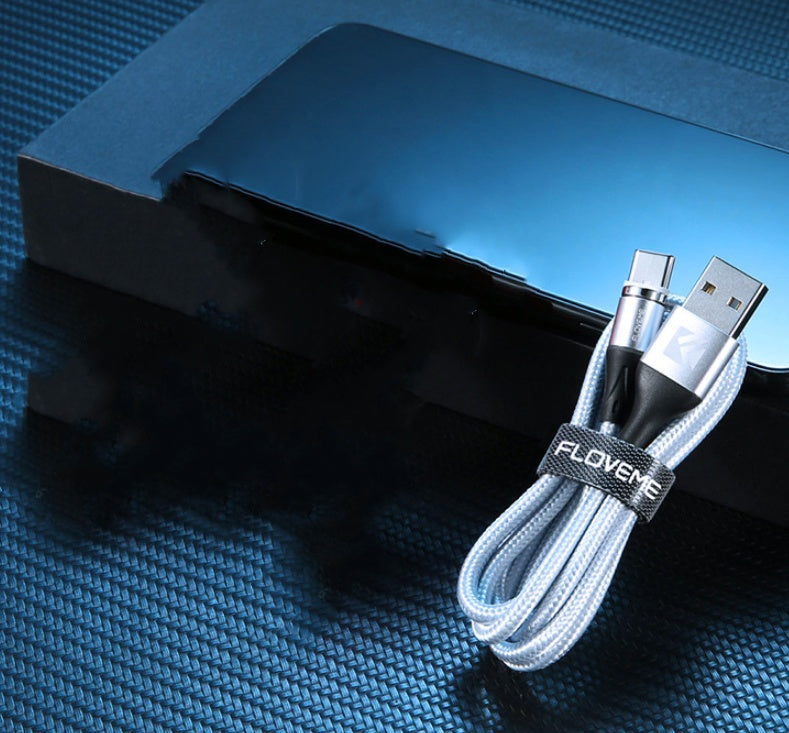 3-in-1 Magnetic Fast Charge Cable – iPhone, Android & Type-C | 1m & 2m
