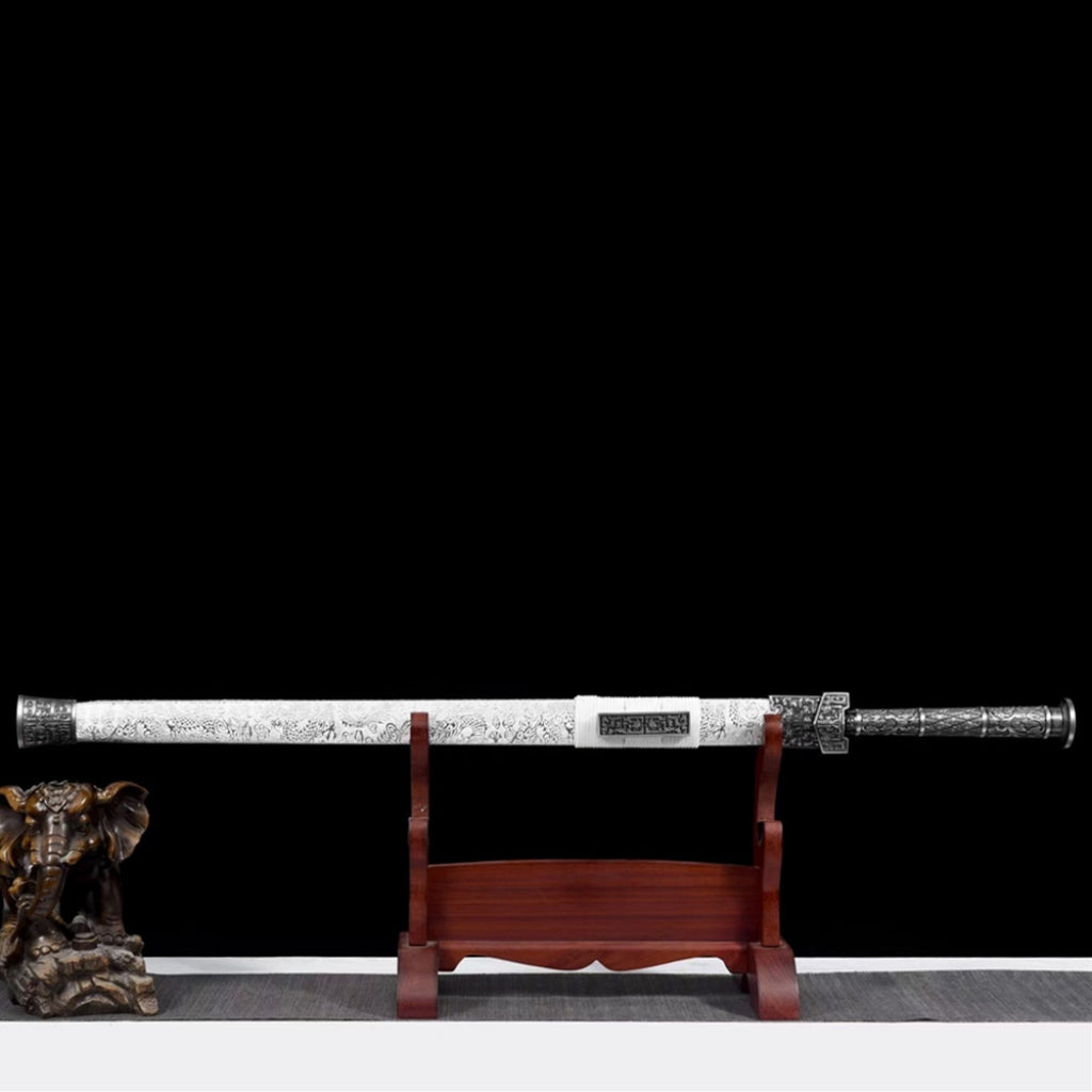 Ice Soul Sword | Handmade High Manganese Steel Han Sword