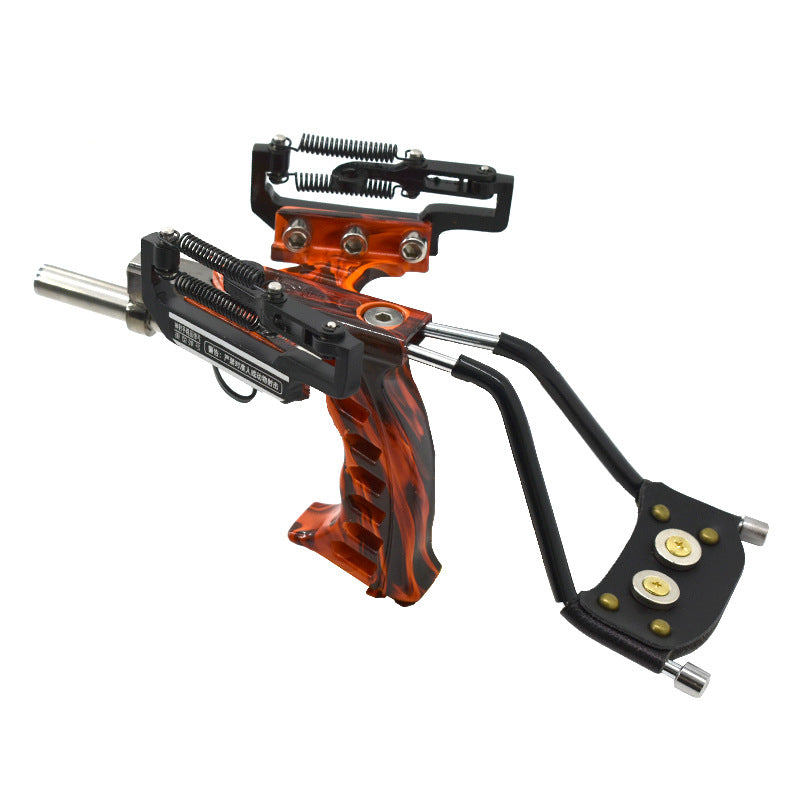High-Precision Stainless Steel Slingshot with Laser