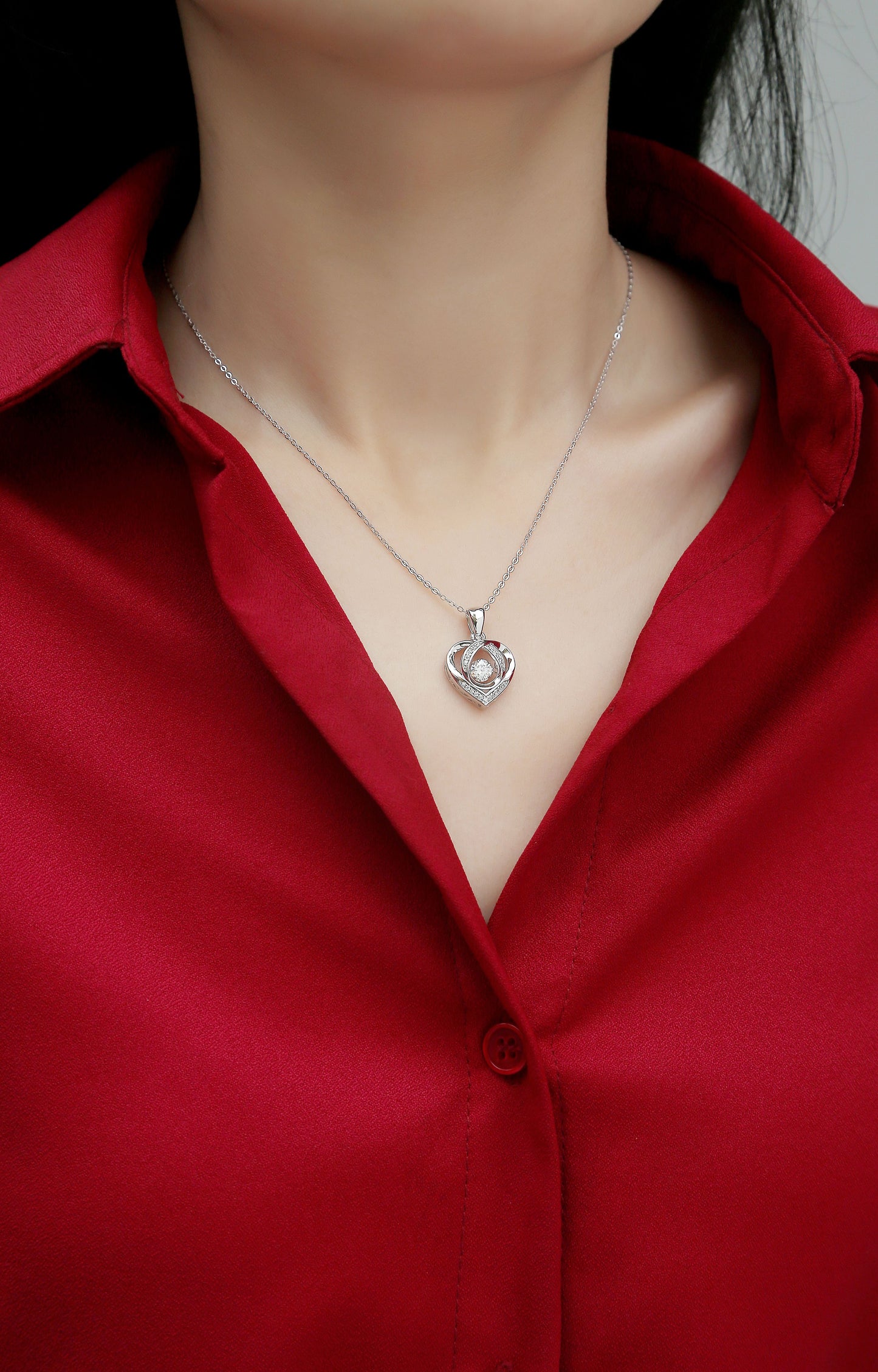 Moissanite Diamond Pendant Necklace | S925 Silver