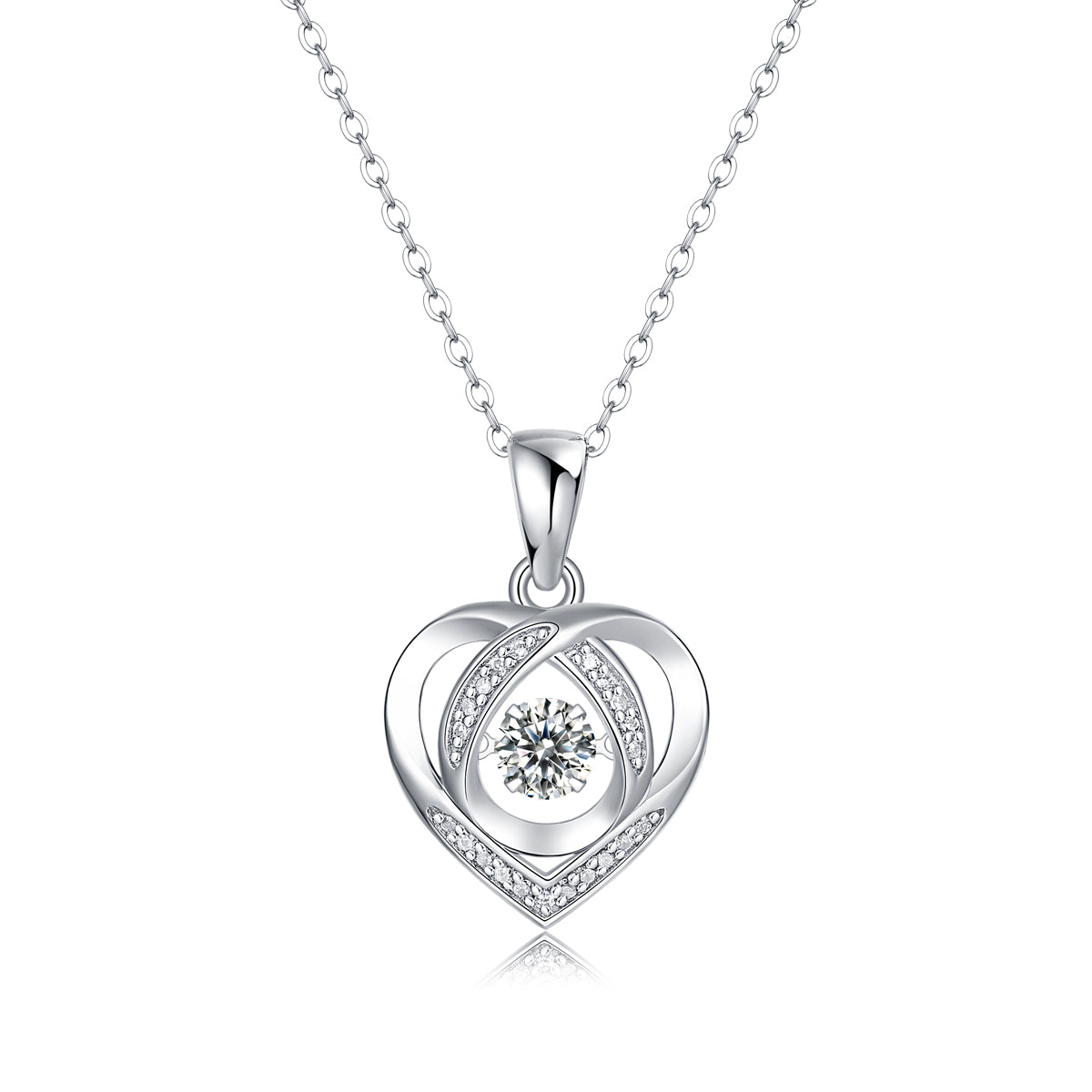 Moissanite Diamond Pendant Necklace | S925 Silver