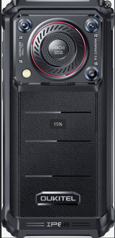 OUKITEL WP36 Pro Rugged Smartphone – Black | EU Plug
