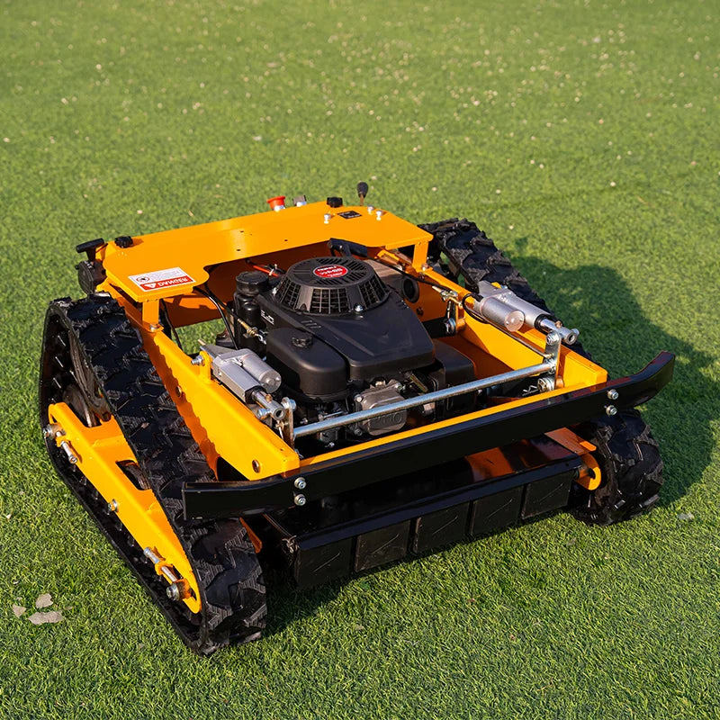 QL500D Heavy-Duty Remote Control Robotic Lawn Mower – 500mm Agricultural Crawler Grass Cutter