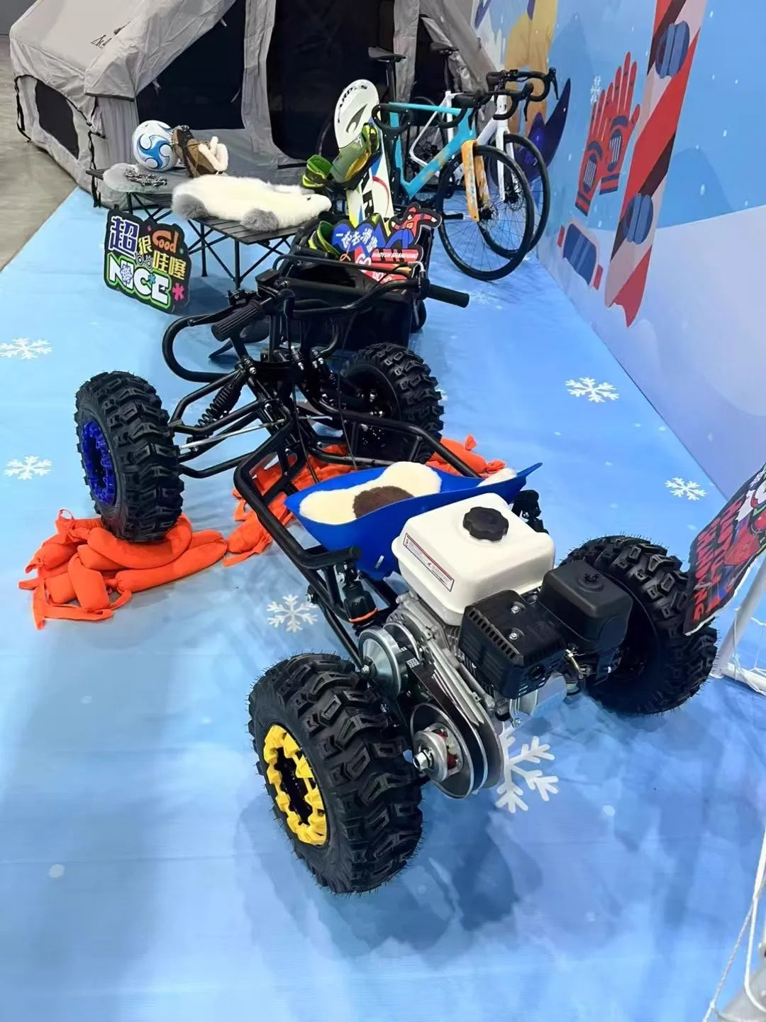 Off-Road Go-Kart - All-Terrain Beach & Mountain Racing Kart