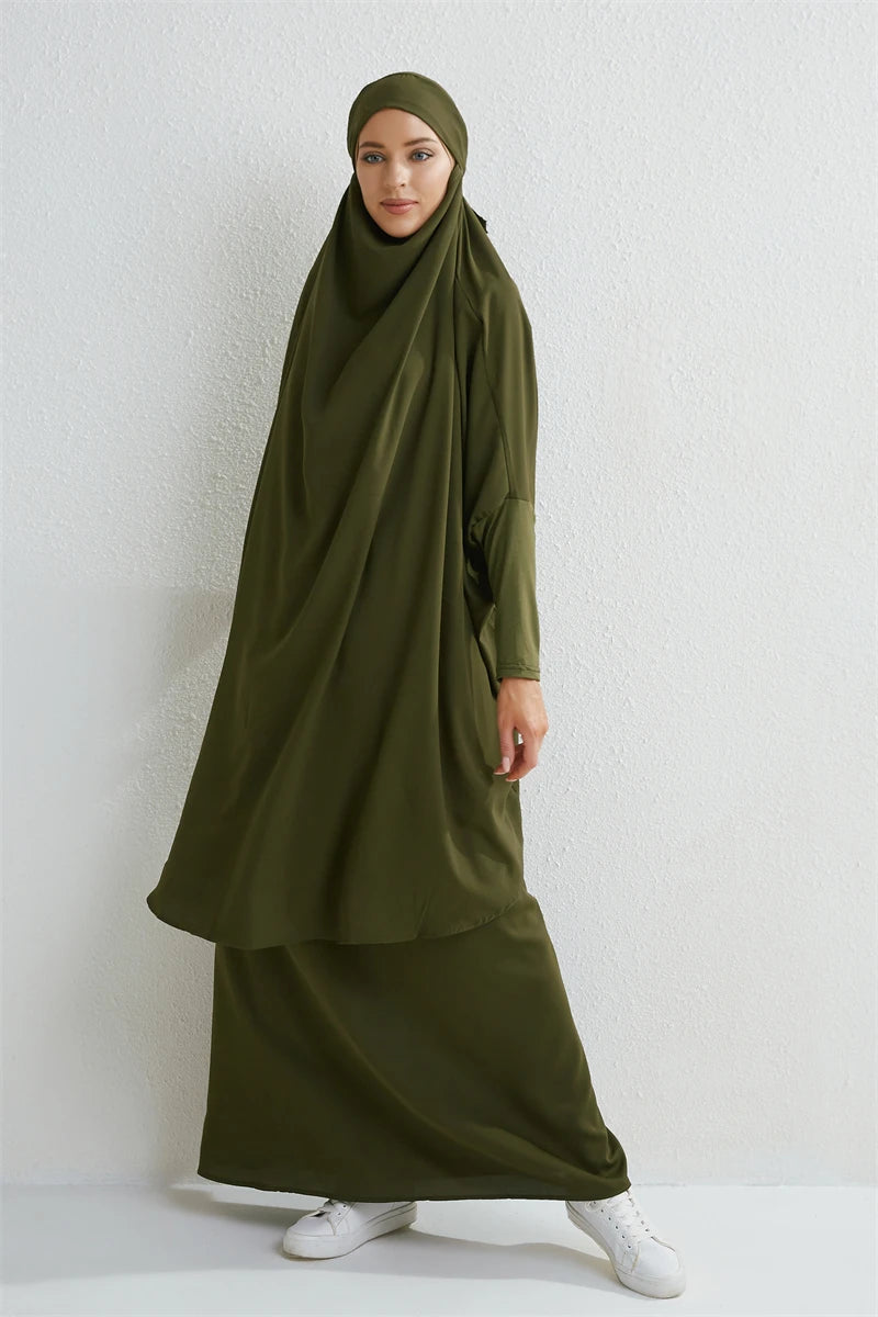Luxury Dubai Kaftan Abaya with Pockets - Elegant Muslim Dress for Women | Ramadan & Eid 2026