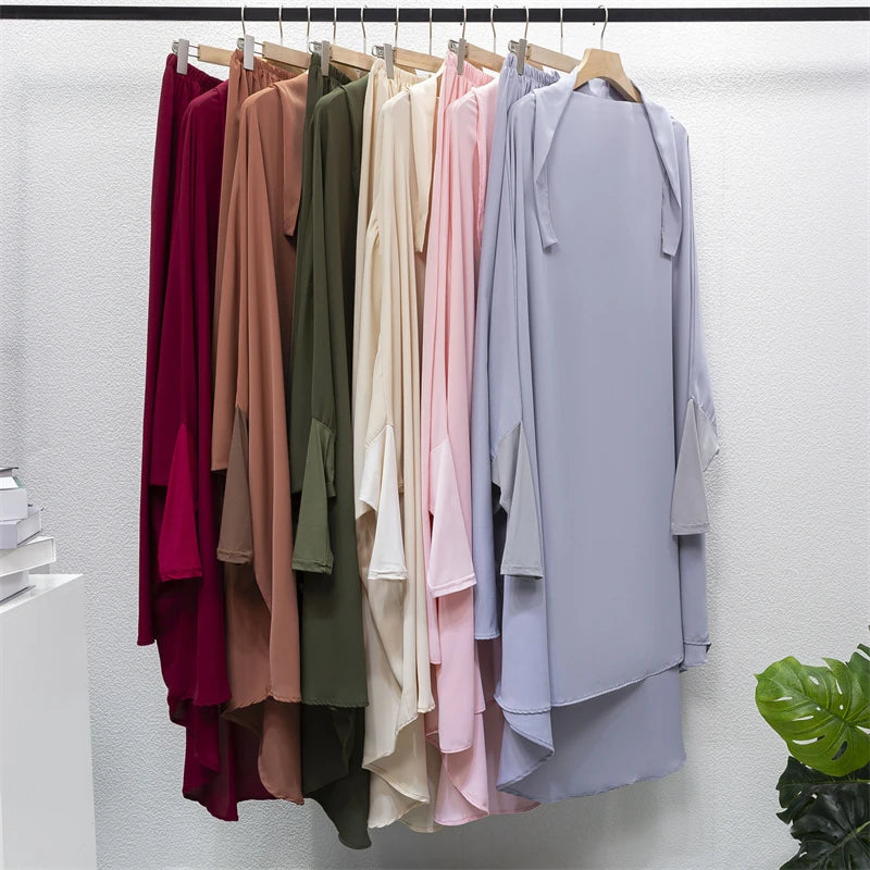 Luxury Dubai Kaftan Abaya with Pockets - Elegant Muslim Dress for Women | Ramadan & Eid 2026