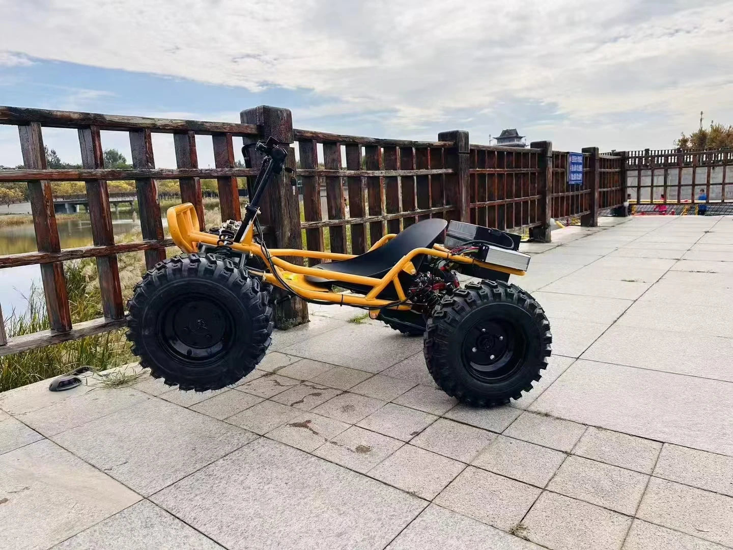 Off-Road Go-Kart - All-Terrain Beach & Mountain Racing Kart