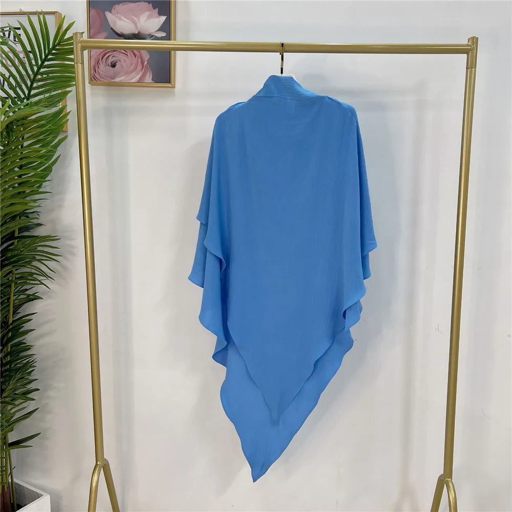 Long Khimar Prayer Garment - Overhead Hijab Pullover