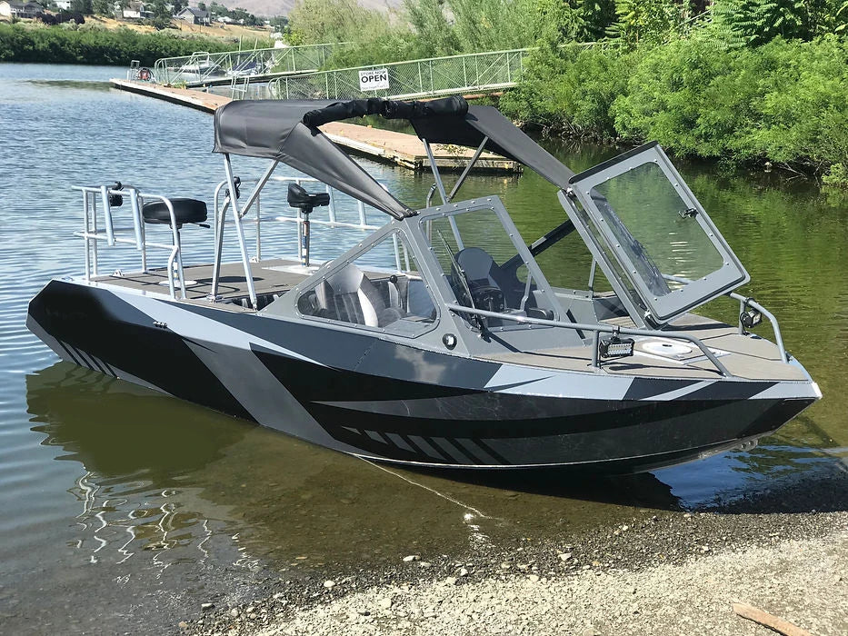 16ft Aluminum Sport Fishing Boat - 6 Person Capacity with 150-300HP Outboard Motor
