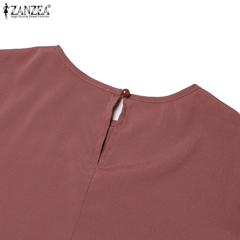 Pleated Maxi Dress - Elegant Long Sleeve Abaya