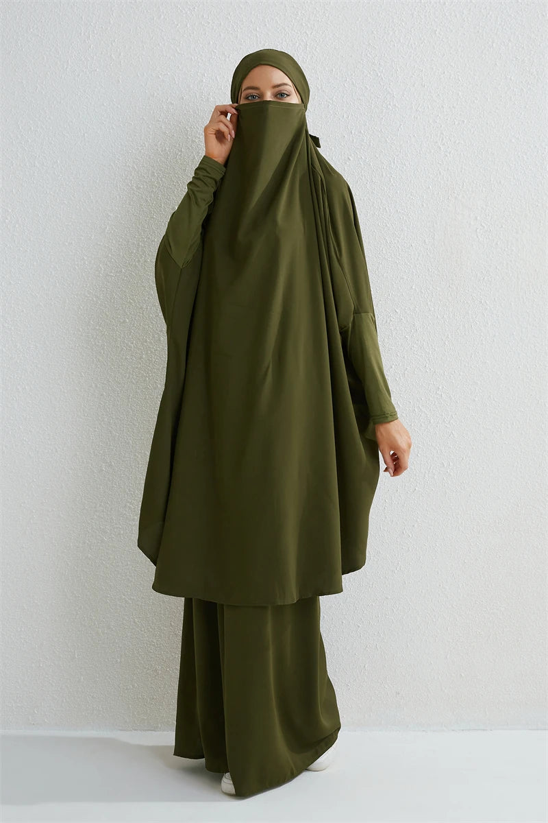 Luxury Dubai Kaftan Abaya with Pockets - Elegant Muslim Dress for Women | Ramadan & Eid 2026