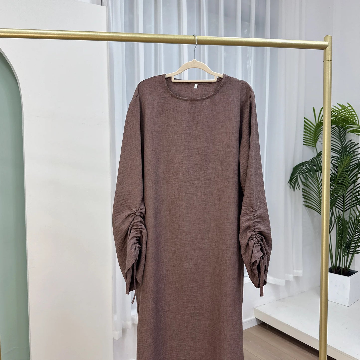 Diamond Embellished Maxi Dress - Gorgeous Party Abaya