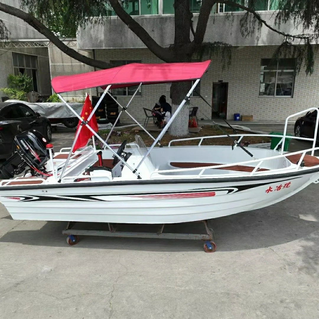 Premium 6-8 Passenger Aluminum Alloy Fishing Boat - River & Sport Yacht