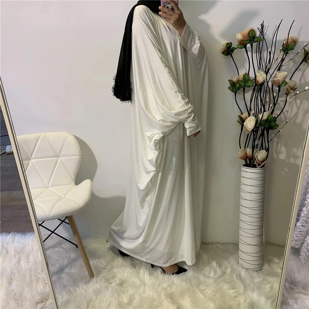 Batwing Sleeve Prayer Dress - Traditional Pullover Abaya