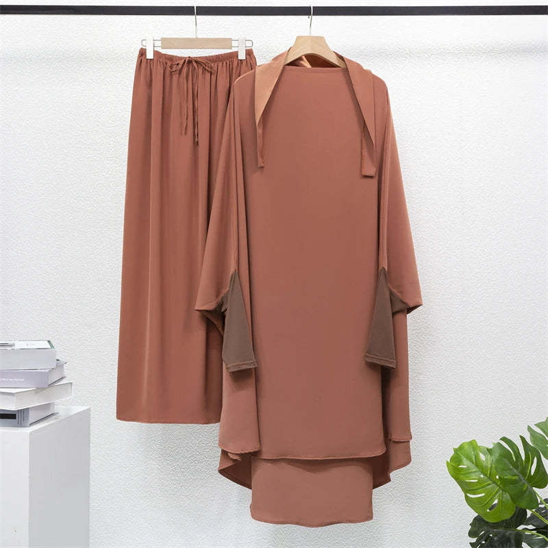 Luxury Dubai Kaftan Abaya with Pockets - Elegant Muslim Dress for Women | Ramadan & Eid 2026