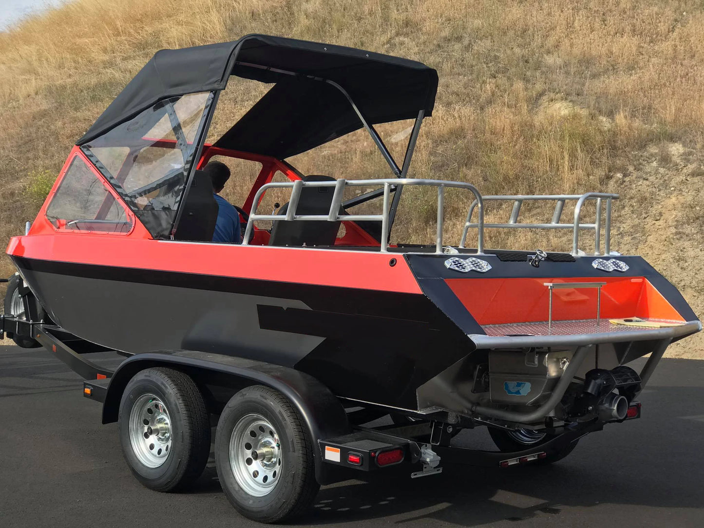 16ft Aluminum Sport Fishing Boat - 6 Person Capacity with 150-300HP Outboard Motor