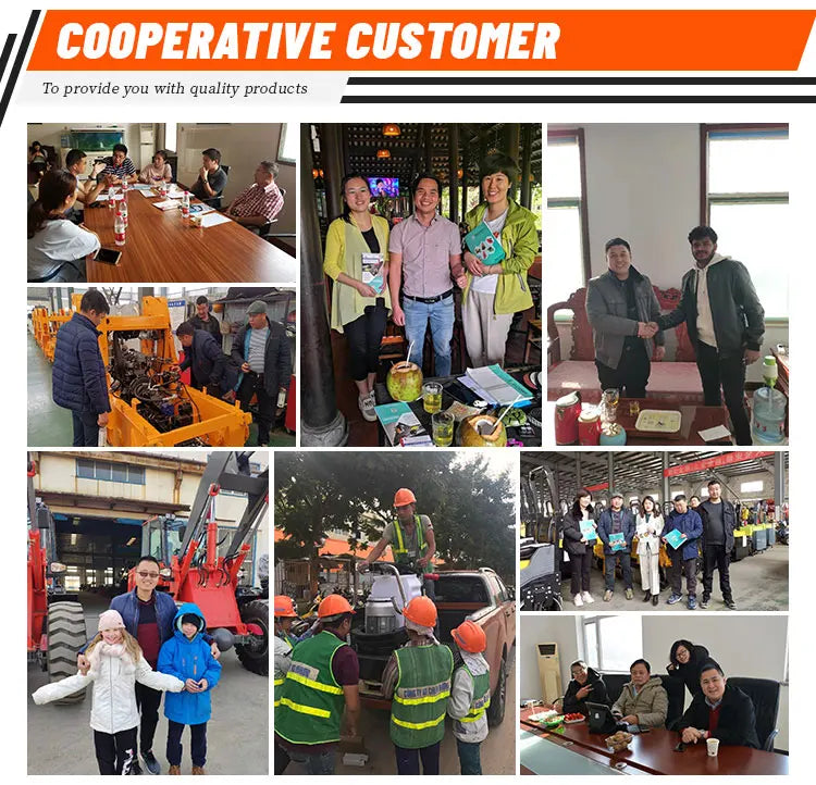 2 Ton Backhoe Loader – 24HP Tractor Excavator with 4-Wheel Drive | Heavy Duty Construction Equipment