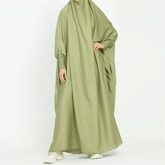 Hooded Prayer Khimar - Full Coverage Hijab Abaya