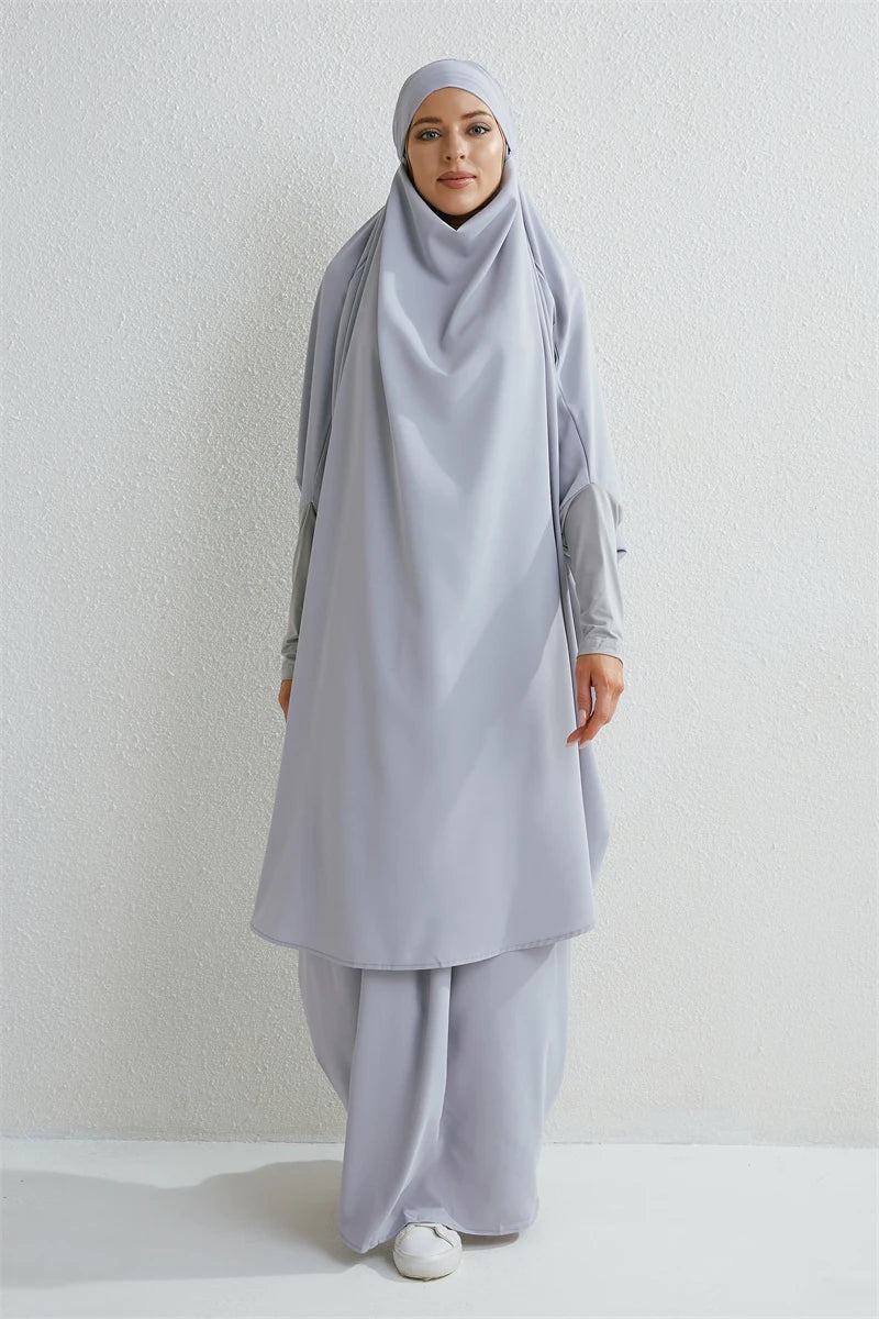 Luxury Dubai Kaftan Abaya with Pockets - Elegant Muslim Dress for Women | Ramadan & Eid 2026