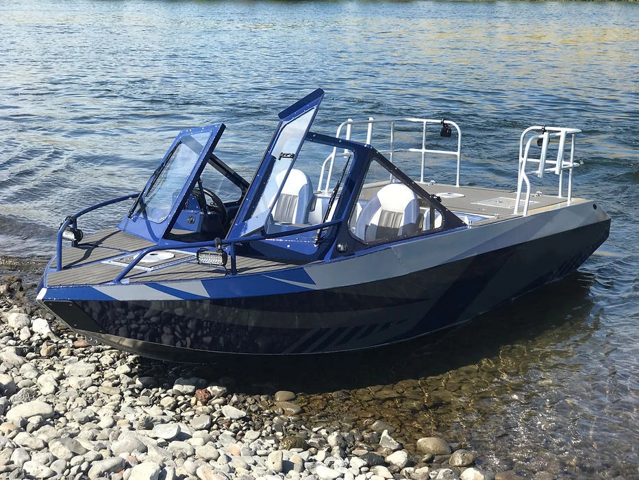 16ft Aluminum Sport Fishing Boat - 6 Person Capacity with 150-300HP Outboard Motor