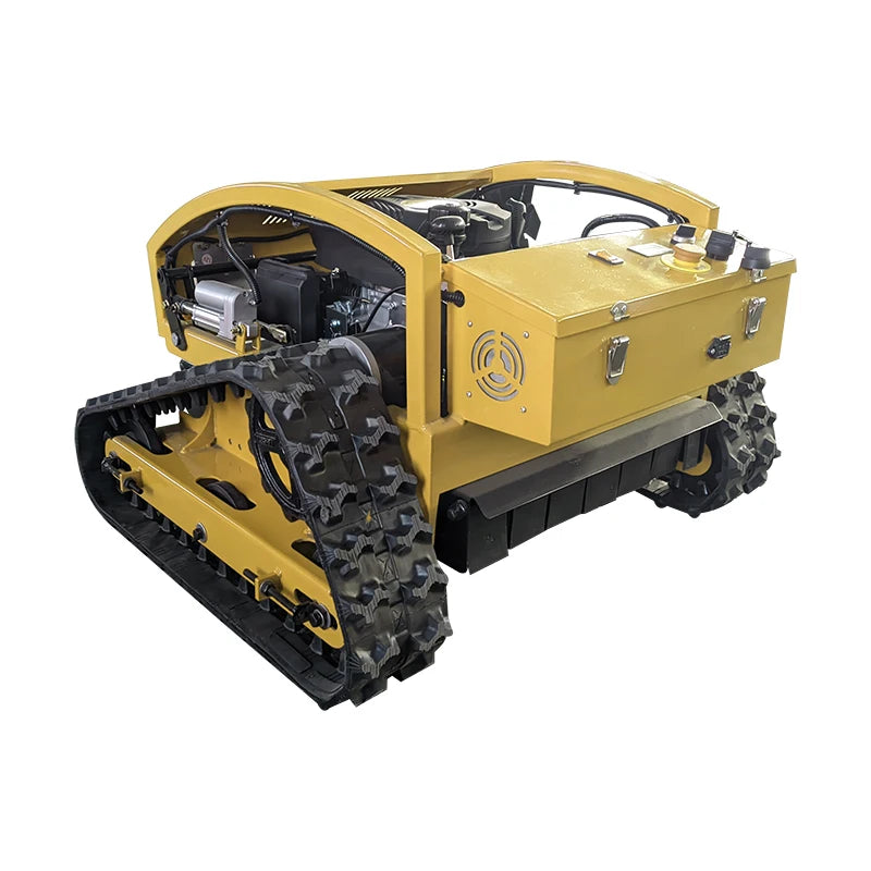 QL500D Heavy-Duty Remote Control Robotic Lawn Mower – 500mm Agricultural Crawler Grass Cutter