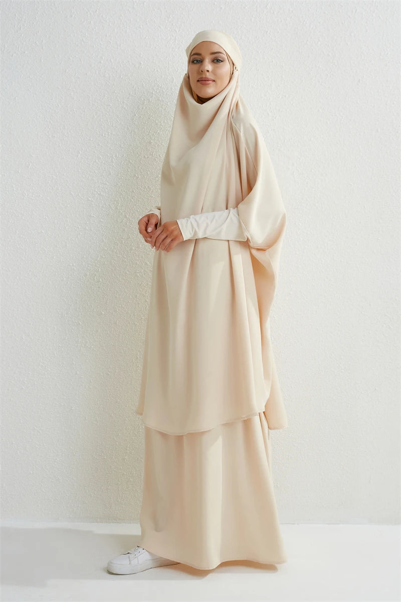 Luxury Dubai Kaftan Abaya with Pockets - Elegant Muslim Dress for Women | Ramadan & Eid 2026
