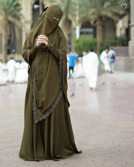 Elegant Zipper Abaya Dress - Dubai Turkish Islamic Dress for Women | Ramadan & Eid