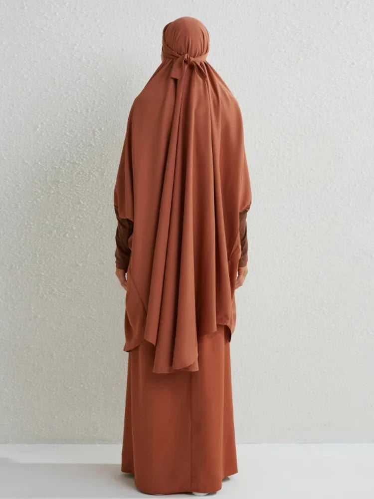Luxury Dubai Kaftan Abaya with Pockets - Elegant Muslim Dress for Women | Ramadan & Eid 2026