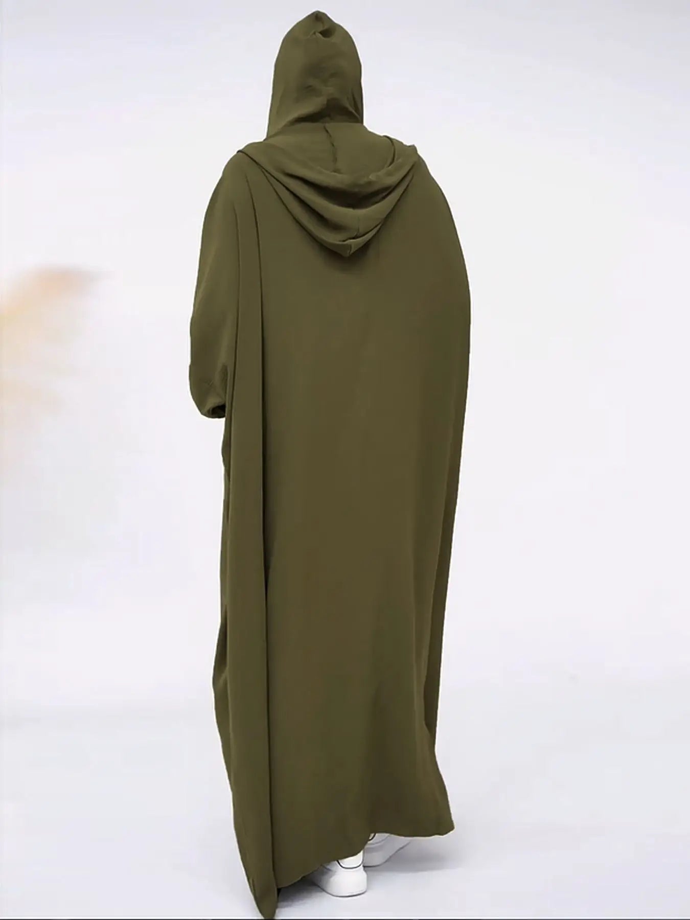 Premium Hooded Abaya Dress - Modest Islamic Clothing with Tassel Detail