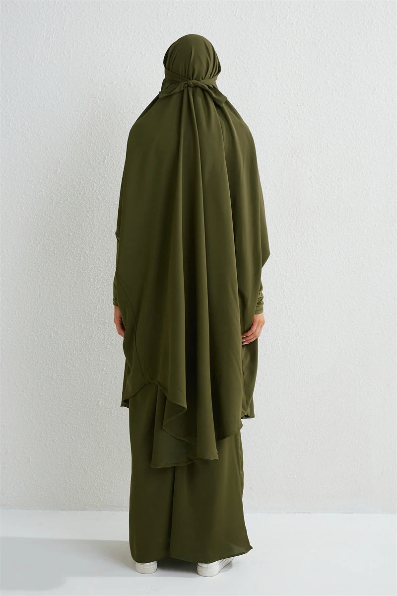 Luxury Dubai Kaftan Abaya with Pockets - Elegant Muslim Dress for Women | Ramadan & Eid 2026