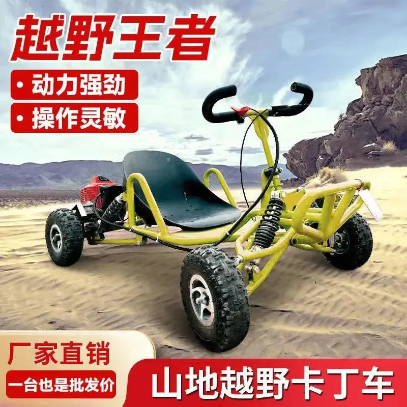 Off-Road Go-Kart - All-Terrain Beach & Mountain Racing Kart