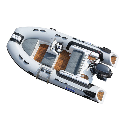 RIB360C 11.8ft Inflatable Fishing Boat - 5 Person Capacity with Console